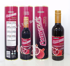 China Wein-Zinn-Kasten-Geistflasche 375ml Cmyk runde, die für Feiertag verpackt fournisseur